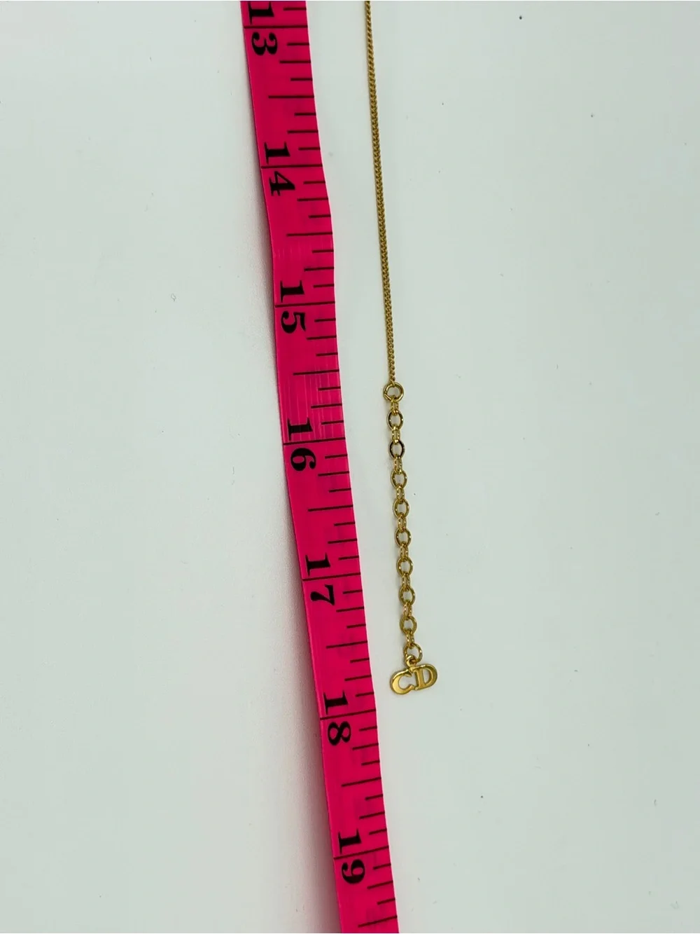 Dior Vintage Gold Tone Medallion Pendant Necklace Excellent Condition - Picture 9 of 12